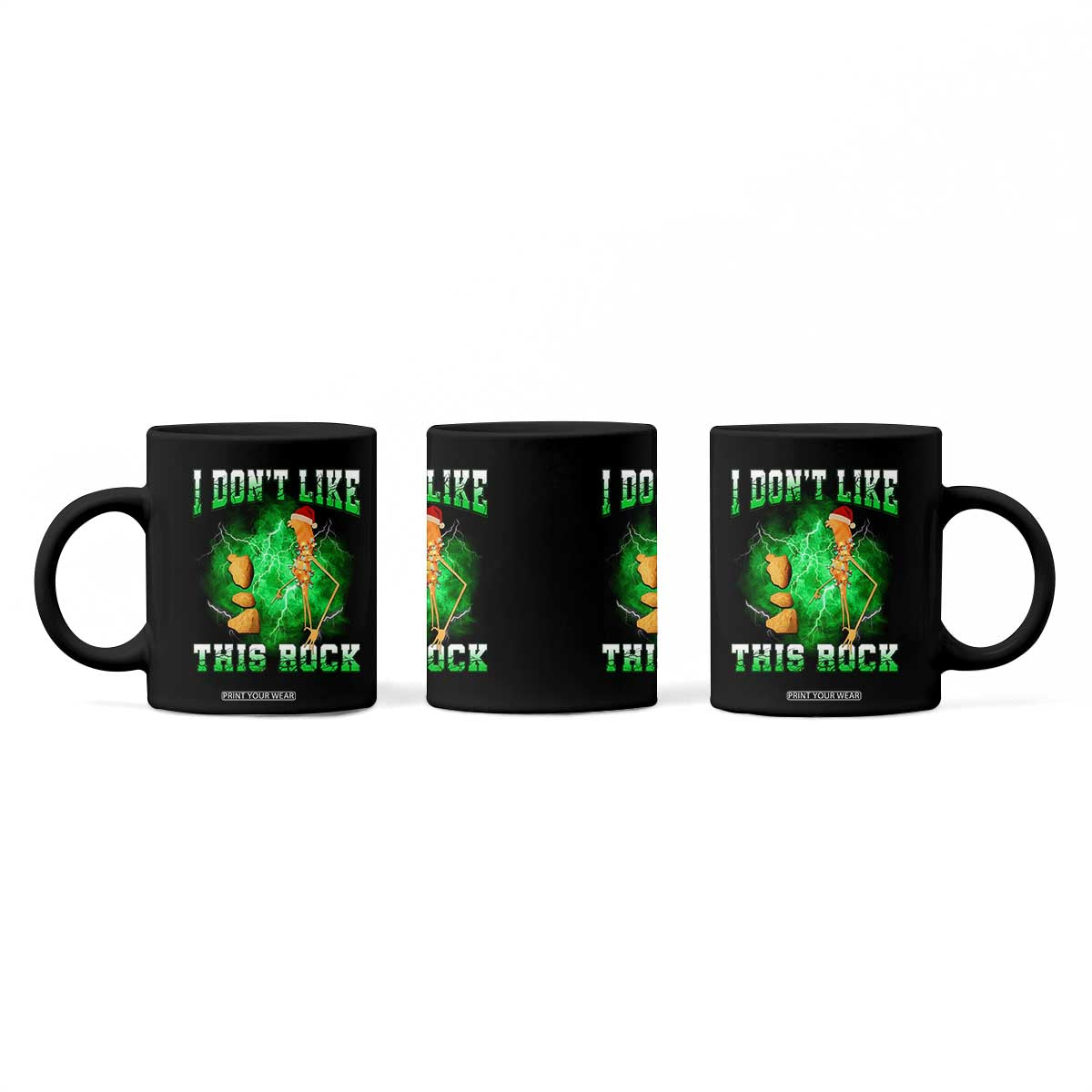 Funny Marcus The Worm Coffee Mug I Don't Like This Rock Brain Rot TS10 Print Your Wear