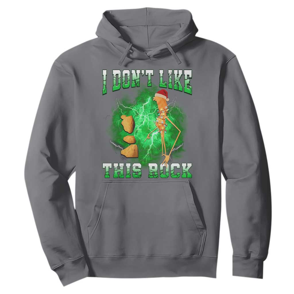 Funny Marcus The Worm Hoodie I Don't Like This Rock Brain Rot TS10 Charcoal Print Your Wear