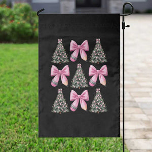 Coquette Bow Christmas Garden Flag Girly Xmas Tree Teacher Pencil Bow TS10 Print Your Wear