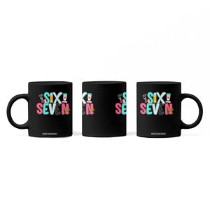 Funny Teacher Six Seven Coffee Mug 6 7 Meme TS10 Print Your Wear