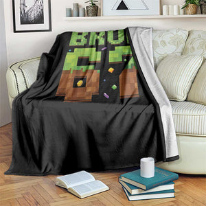 Funny Six Seven Throw Blanket 67 Meme 6 7 Boy Game Pixel Number TS10 Print Your Wear