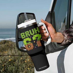 Funny Six Seven Tumbler With Handle 67 Meme 6 7 Boy Game Pixel Number TS10 Print Your Wear