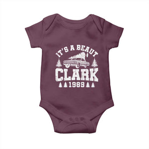 It's a Beaut Clark Baby Onesie Funny Christmas Vacation TS10 Maroon Print Your Wear