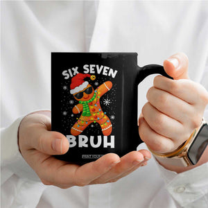 67 Christmas Six Seven Bruh Gingerbread Coffee Mug Funny Six Seven Meme Boys TS10 Print Your Wear