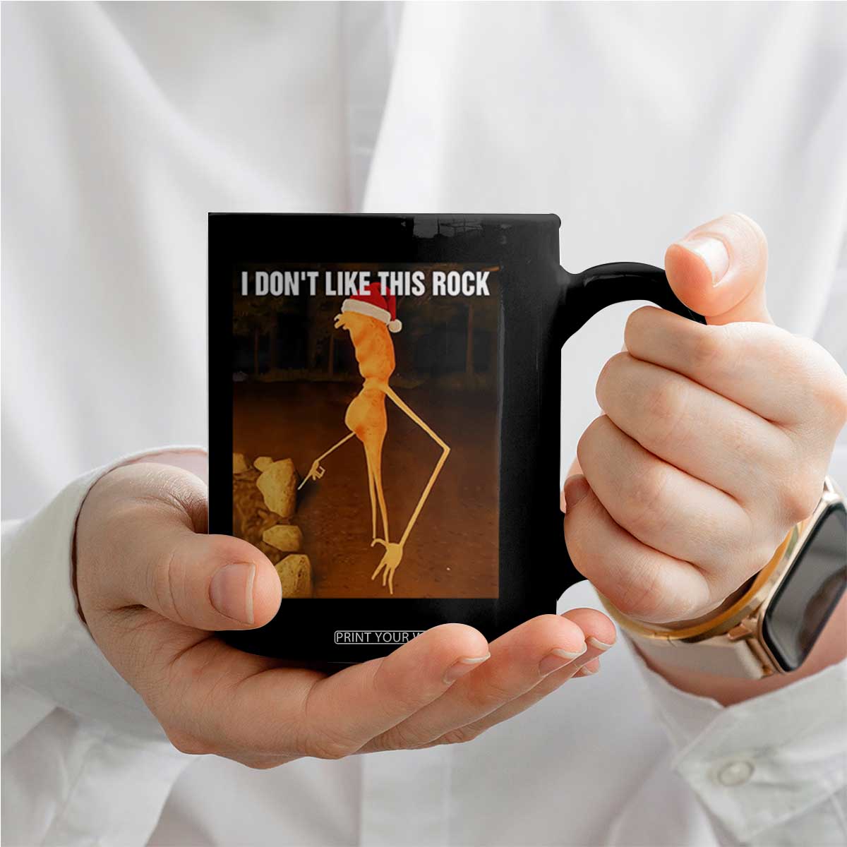 Marcus The Worm I Don't Like This Rock Coffee Mug TS10 Print Your Wear