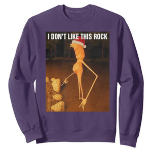 Marcus The Worm I Don't Like This Rock Sweatshirt TS10 Purple Print Your Wear