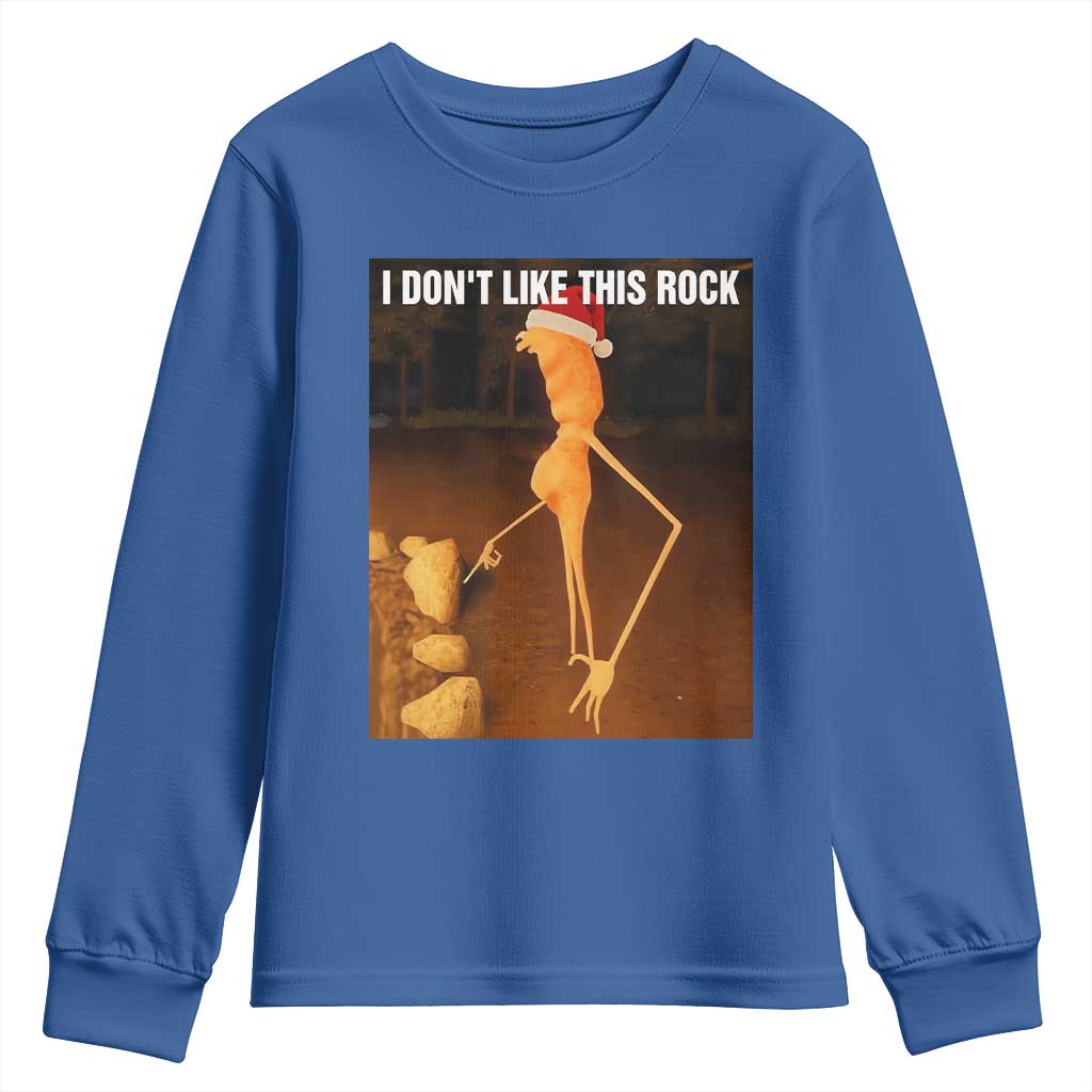 Marcus The Worm I Don't Like This Rock Youth Sweatshirt TS10 Royal Blue Print Your Wear