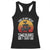 BBQ Racerback Tank Top Smoker Themed Retro Vintage My Meat Smoking TS10 Black Print Your Wear