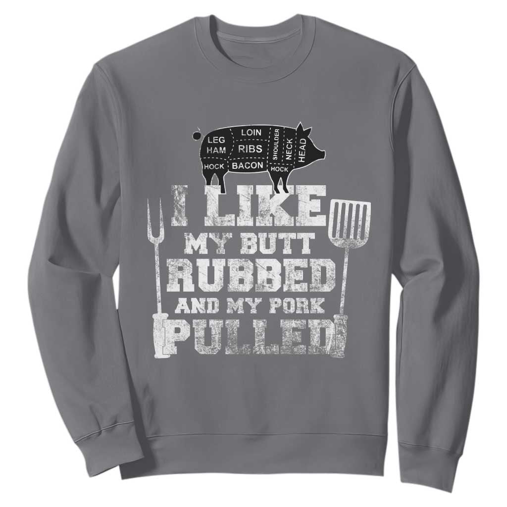 Funny BBQ Sweatshirt Hilarious Grill Chef Grilling Gift Pork Rub Smoking Meat Smoker TS10 Charcoal Print Your Wear