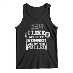 Funny BBQ Tank Top Hilarious Grill Chef Grilling Gift Pork Rub Smoking Meat Smoker TS10 Black Print Your Wear