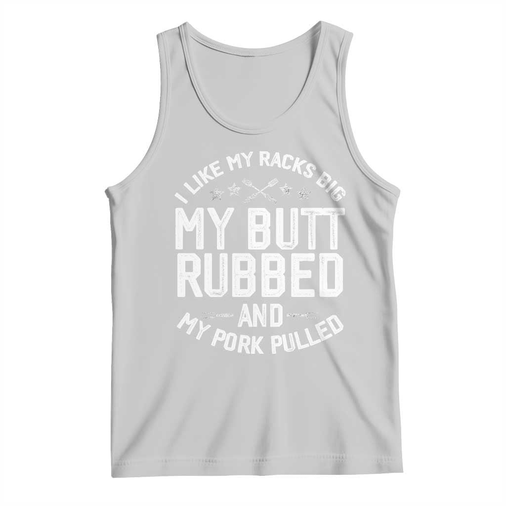 Funny BBQ Tank Top Pork Rub Smoking Meat Smoker Hilarious Grill Chef Grilling Gift TS10 Ash Print Your Wear