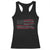 BBQ Racerback Tank Top With Red Line American Flag Meat Smoker Grilling Gifts TS10 Black Print Your Wear