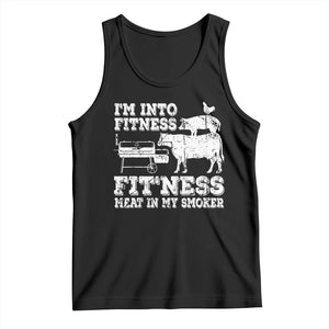 Funny BBQ Tank Top Meat Smoking Barbeque Griller Grilling Gifts TS10 Black Print Your Wear