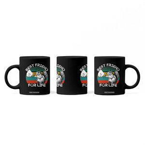 Squirrel Lover Coffee Mug Funny Vintage Squirrel Gift Best Friend For Life TS10 Print Your Wear