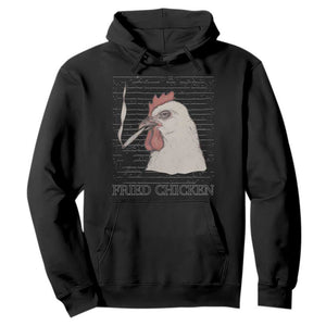 Fried Chicken 420 Hoodie Funny Weed Stoner Cannabis TS10 Black Print Your Wear