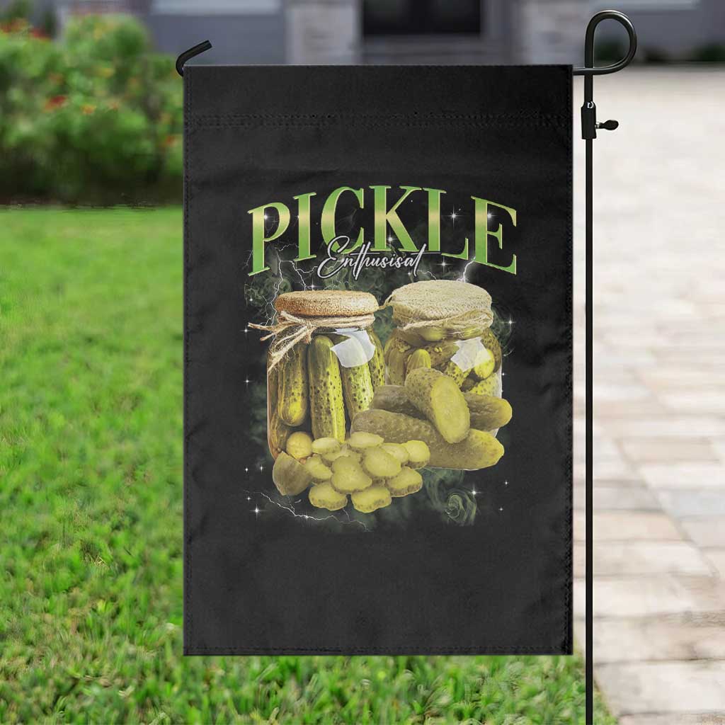 Pickle Lovers Garden Flag Retro Pickle Enthusiast Vintage 90s Graphic TS10 Print Your Wear
