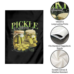 Pickle Lovers Garden Flag Retro Pickle Enthusiast Vintage 90s Graphic TS10 Print Your Wear