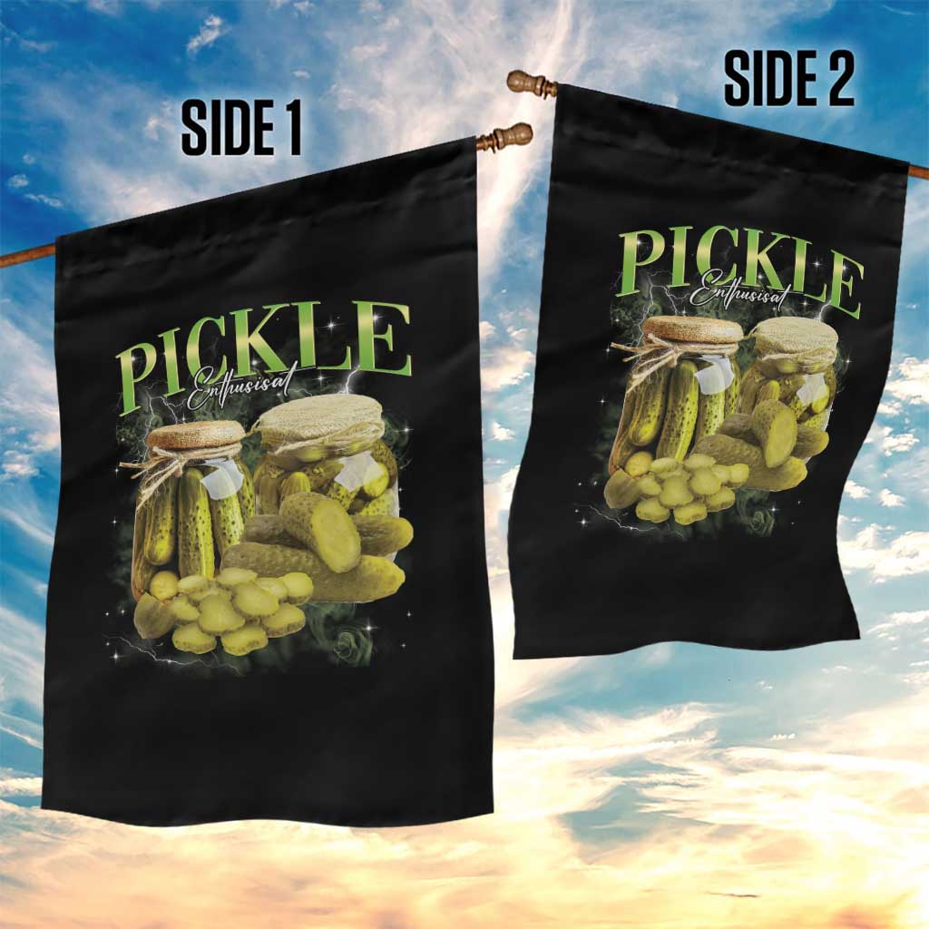 Pickle Lovers Garden Flag Retro Pickle Enthusiast Vintage 90s Graphic TS10 Print Your Wear