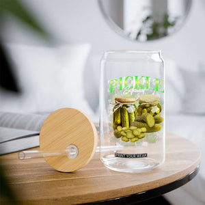 Pickle Lovers Glass Can Retro Pickle Enthusiast Vintage 90s Graphic TS10 Print Your Wear