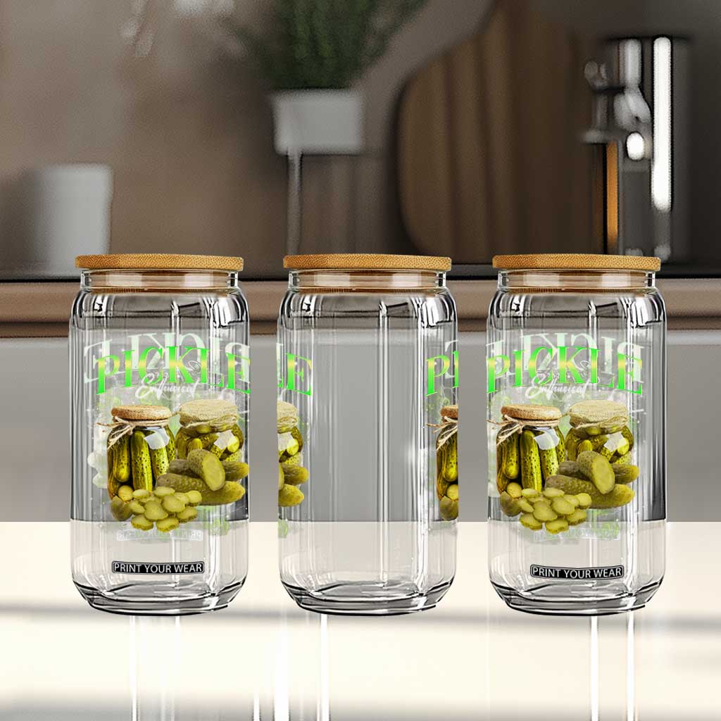 Pickle Lovers Glass Can Retro Pickle Enthusiast Vintage 90s Graphic TS10 Print Your Wear