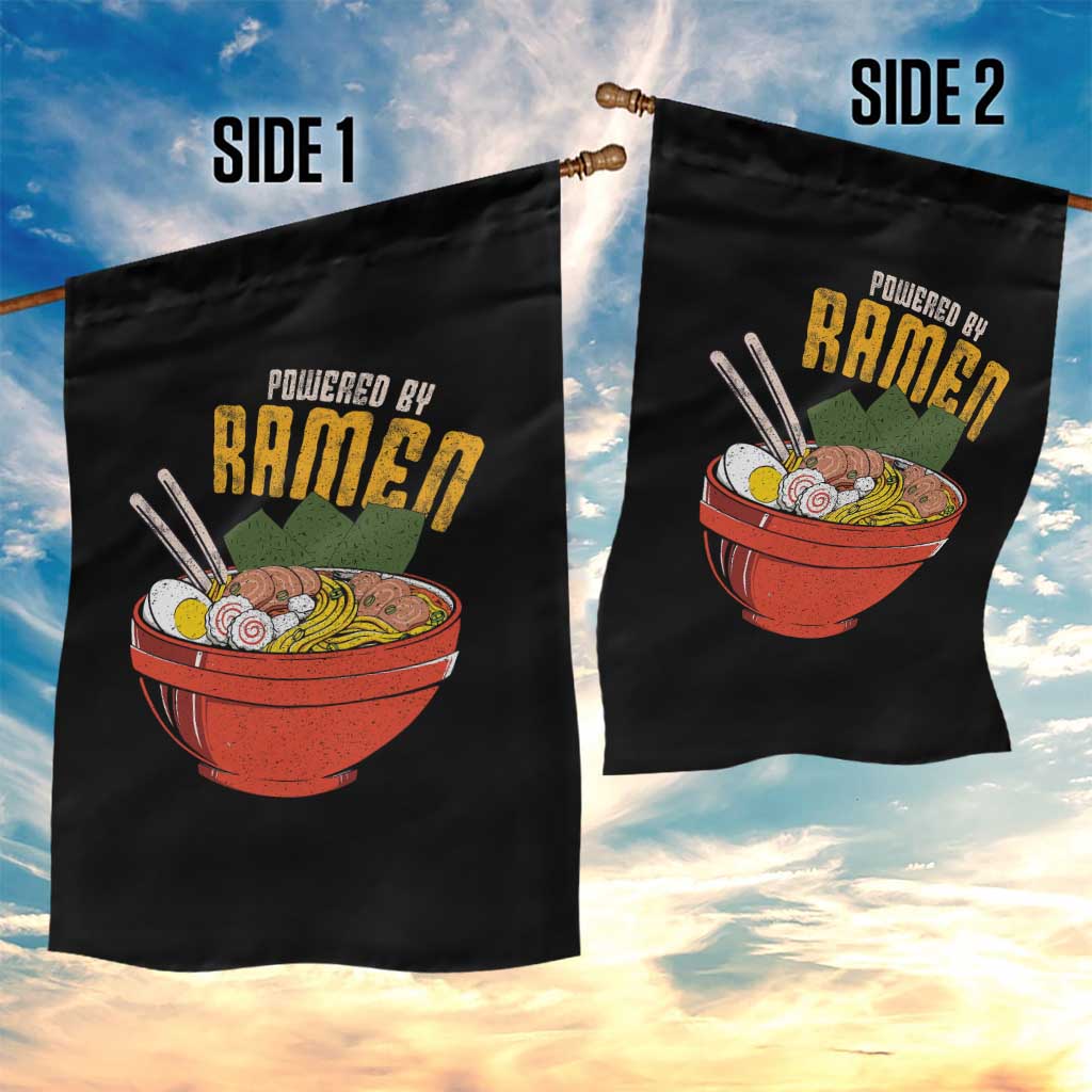 Powered by Ramen Garden Flag Japanese Love Anime Noodles TS10 Print Your Wear