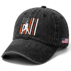 Retro San Francisco Washed Cotton Baseball Cap Cool Distressed Baseball Fans SF USA Flag TS10 Print Your Wear