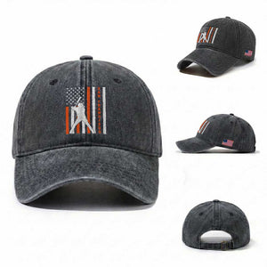 Retro San Francisco Washed Cotton Baseball Cap Cool Distressed Baseball Fans SF USA Flag TS10 Washed Cap Universal Fit Dark Gray Print Your Wear