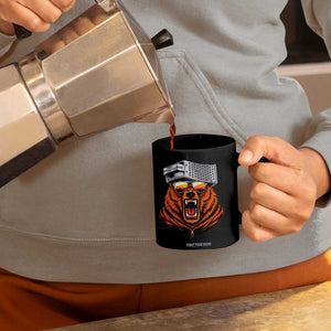 Bear With Cheese Grater Hat Coffee Mug Retro Foolball Fans TS10 Print Your Wear