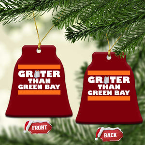 BF Game Day Ceramic Ornament Funny Grater Than GB Foolball Fans TS10 Print Your Wear