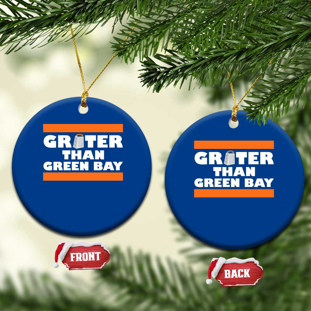 BF Game Day Ceramic Ornament Funny Grater Than GB Foolball Fans TS10 1pc Blue Print Your Wear