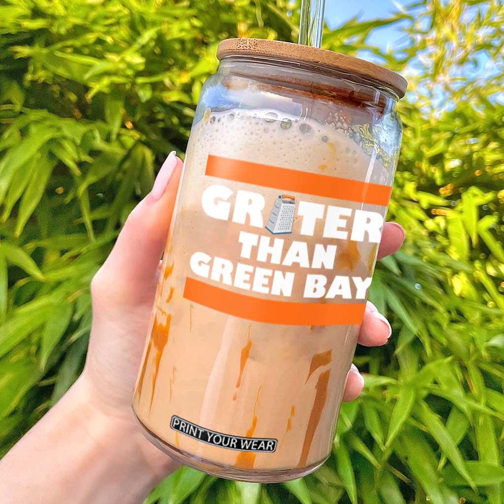 BF Game Day Glass Can Funny Grater Than GB Foolball Fans TS10 Black Print Your Wear