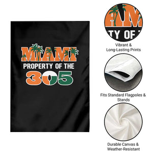 305 Miami Pride Garden Flag Urban Style Miami Beach Graphic TS10 Print Your Wear
