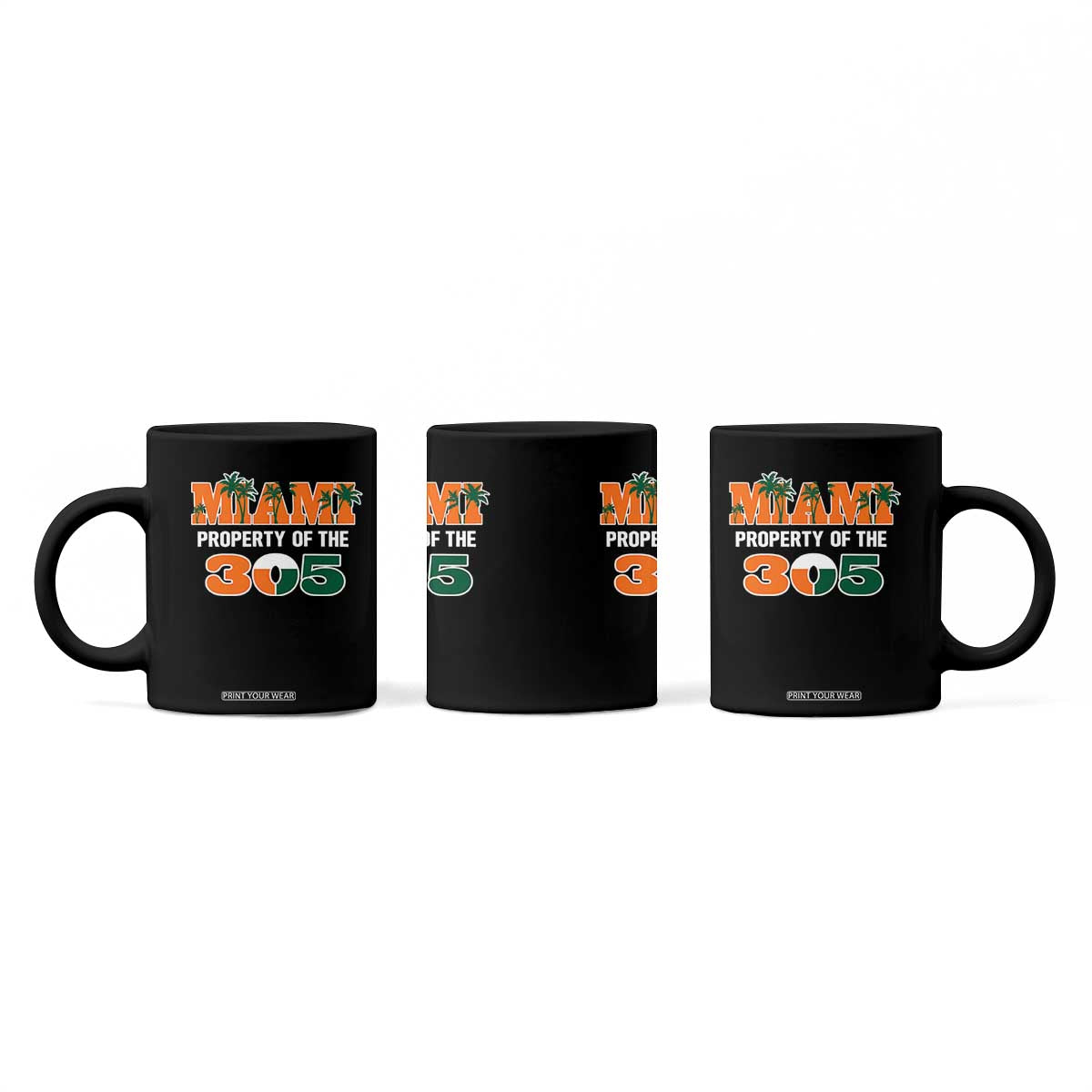 305 Miami Pride Coffee Mug Urban Style Miami Beach Graphic TS10 Print Your Wear