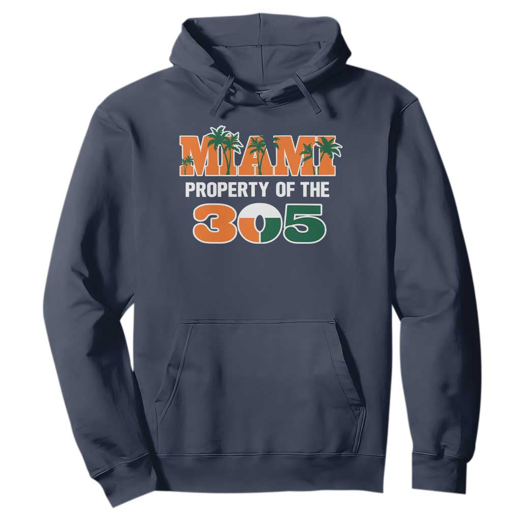 305 Miami Pride Hoodie Urban Style Miami Beach Graphic TS10 Navy Print Your Wear