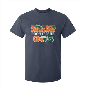 305 Miami Pride T Shirt For Kid Urban Style Miami Beach Graphic TS10 Navy Print Your Wear
