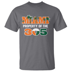 305 Miami Pride T Shirt Urban Style Miami Beach Graphic TS10 Charcoal Print Your Wear