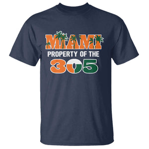 305 Miami Pride T Shirt Urban Style Miami Beach Graphic TS10 Navy Print Your Wear