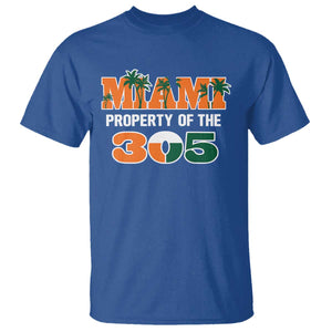 305 Miami Pride T Shirt Urban Style Miami Beach Graphic TS10 Royal Blue Print Your Wear