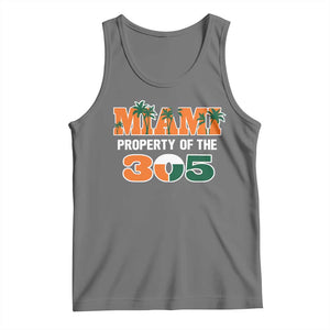 305 Miami Pride Tank Top Urban Style Miami Beach Graphic TS10 Black Heather Print Your Wear