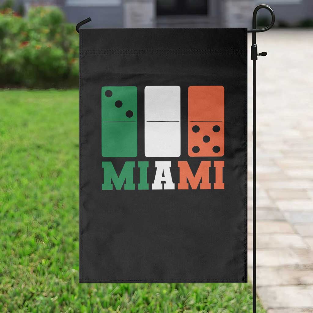 305 Miami Garden Flag Three Zero Five Domino TS10 Print Your Wear
