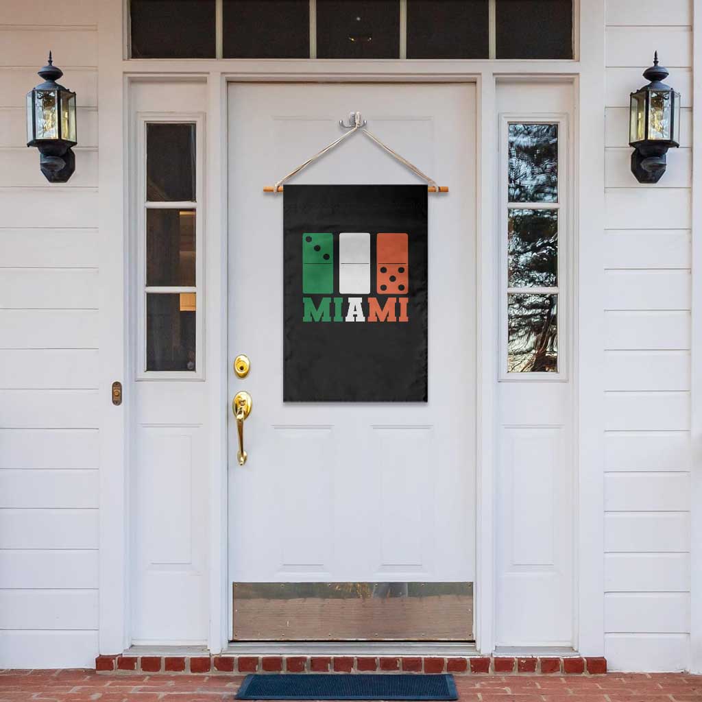 305 Miami Garden Flag Three Zero Five Domino TS10 Print Your Wear