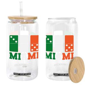 305 Miami Glass Can Three Zero Five Domino TS10 Print Your Wear