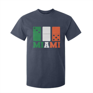 305 Miami T Shirt For Kid Three Zero Five Domino TS10 Navy Print Your Wear
