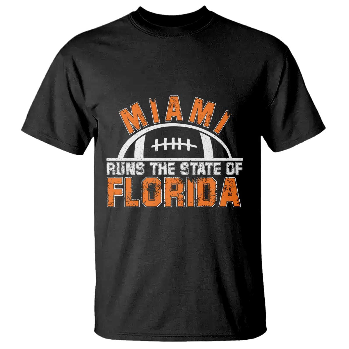 Miami Runs The State of Florida Dade County 305 Pride T Shirt TS10 Black Print Your Wear