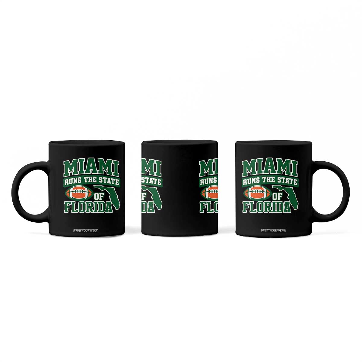 Miami Coffee Mug Runs The State of Florida Dade County 305 Pride TS10 Print Your Wear