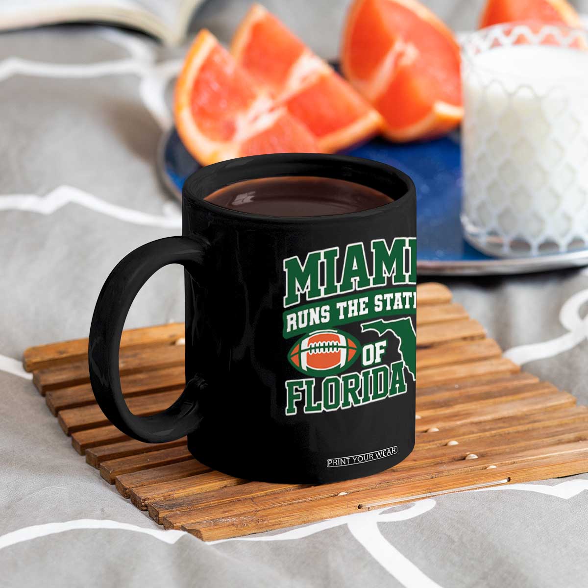 Miami Coffee Mug Runs The State of Florida Dade County 305 Pride TS10 Print Your Wear