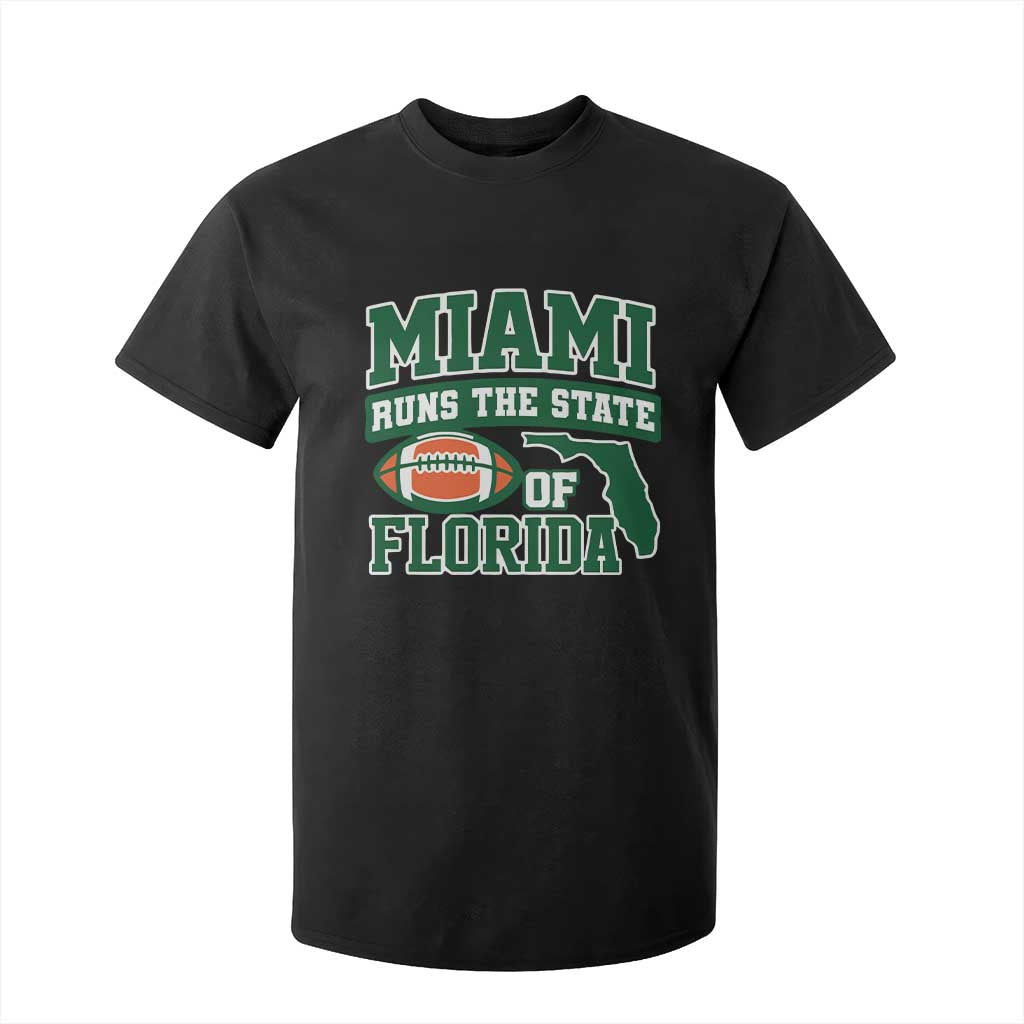 Miami T Shirt For Kid Runs The State of Florida Dade County 305 Pride TS10 Black Print Your Wear