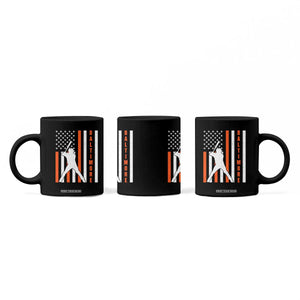 Baltimore Sport Baseball Fans Coffee Mug Cool Distressed US Flag Maryland TS10 Print Your Wear