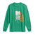 Irish St Patricks Day Shamrock Long Sleeve Shirt Retro Clover Ireland Flag Lucky Gifts TS10 Irish Green Print Your Wear