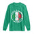 Funny Italian St Patrick's Day Long Sleeve Shirt Lucky Shamrock Italy Flag TS10 Irish Green Print Your Wear